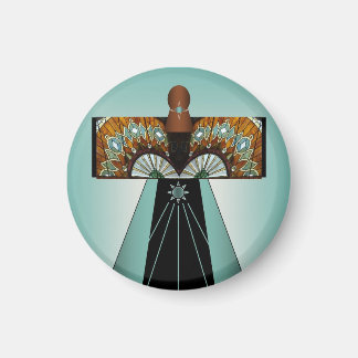 Engel des Grüns Magnet