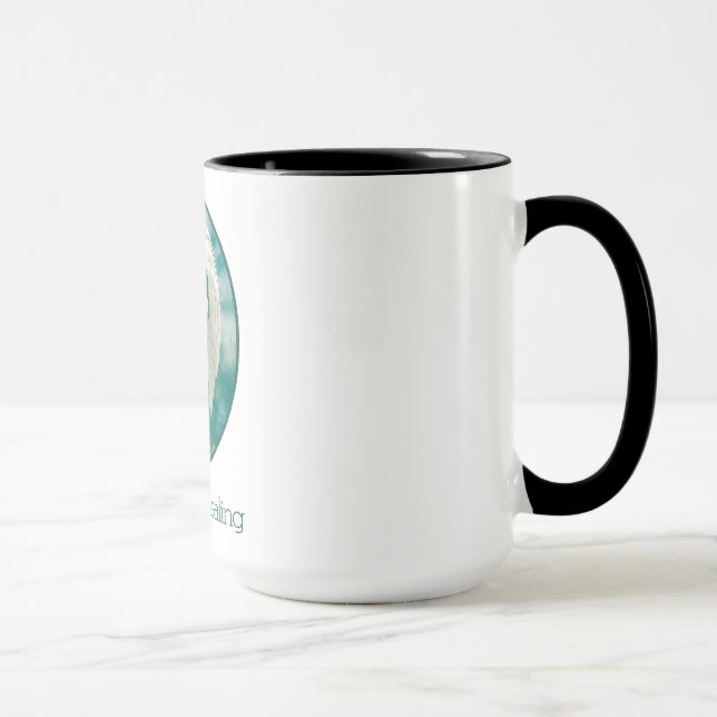 Engel des Heilens Tasse (Rechts)