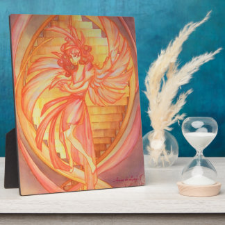 Engel des Lebens Fotoplatte