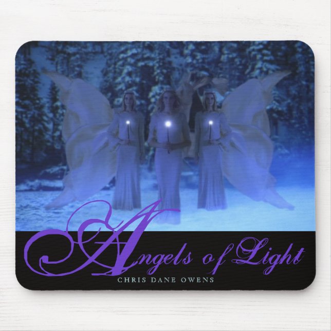 ENGEL des LICHTES - Mausunterlage Mousepad (Vorne)