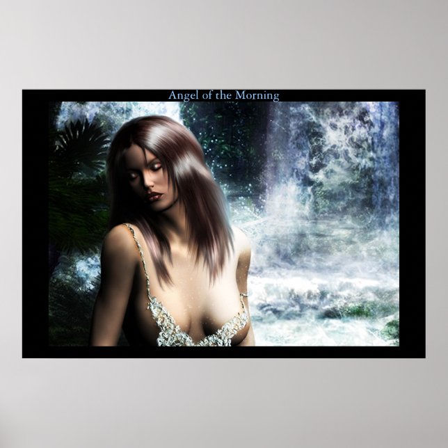 Engel des Morgens Poster (Vorne)