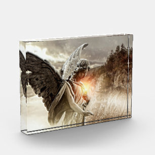 Engel des Unglücks Fotoblock