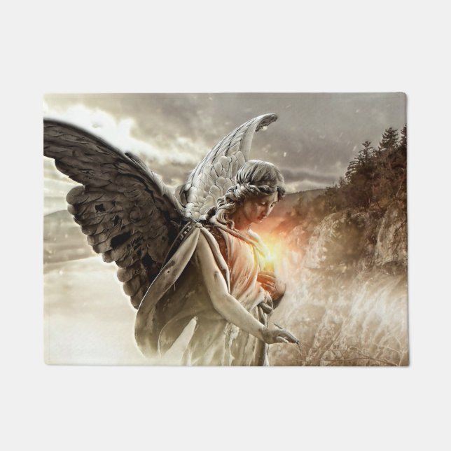 Engel des Unglücks Fußmatte (Vorderseite)