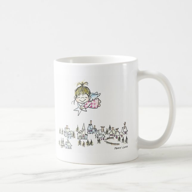 Engel des WeihnachtenCH-010 Tasse (Rechts)