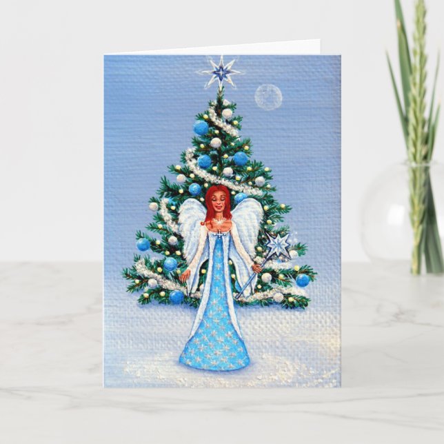 "Engel des weißen Weihnachten " (Vorderseite)