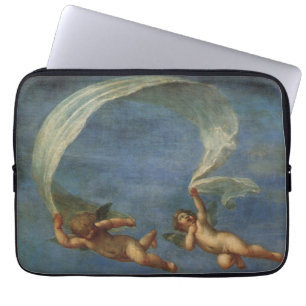 Engel Detail aus Adonis, geführt von Cupids von Al Laptopschutzhülle