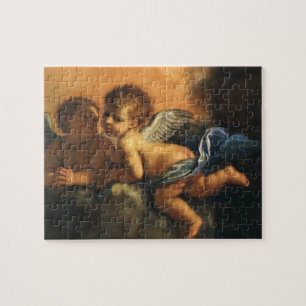 Engel Detail, Schutzpatrone von Modena von Guercin Puzzle