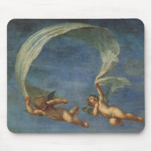Engel Detail von Adonis, geführt von Cupids von Al Mousepad