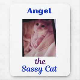 Engel die freche Katzenpfote Katzenmauspad  Mousepad