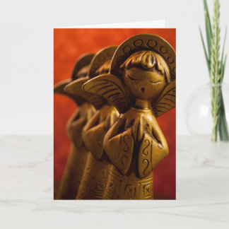 Engel, die Gott erzählen! Feiertagskarte