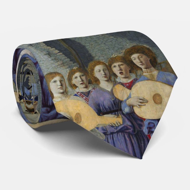 ENGEL, DIE MUSIK MACHEN von PIERO DELLA FRANCESCA Krawatte (Gerollt)