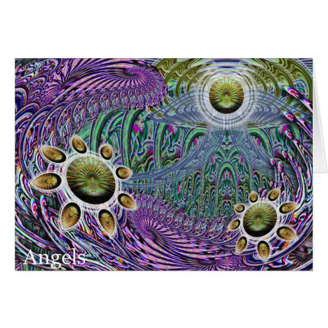 Engel: Drei durch Karte acht (Vorderseite (Horizontal))