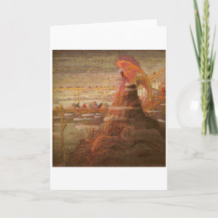 Engel. Einleitung durch M.K. Ciurlionis, 1908-09 Karte