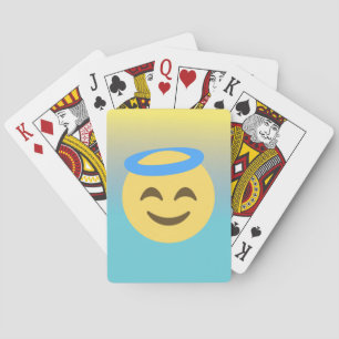 Engel Emoji Spielkarten
