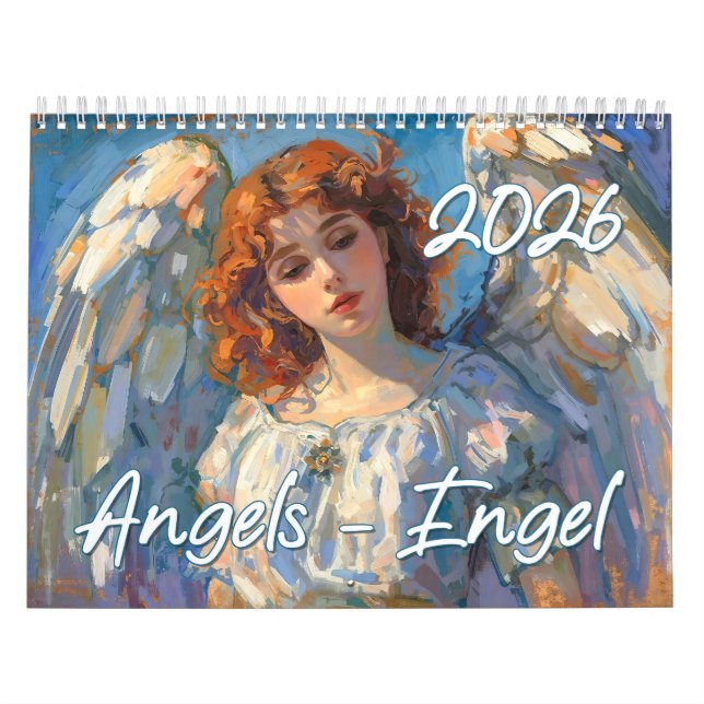 Engel - Engel 2026 Kalender (Titelbild)