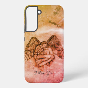 Engel Eros in Liebe , ich liebe dich Samsung Galaxy Hülle