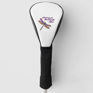 Engel erscheinen, wenn Libellen in der Nähe sind - Golf Headcover