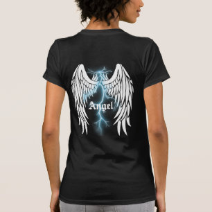 Engel Flüge mit Blitzschlag T-Shirt