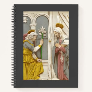 Engel Gabriel Die Verkündigung an Maria Notizbuch