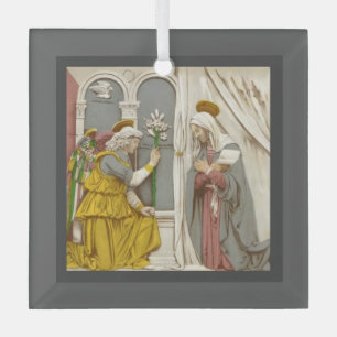 Engel Gabriel Die Verkündigung an Maria Ornament Aus Glas