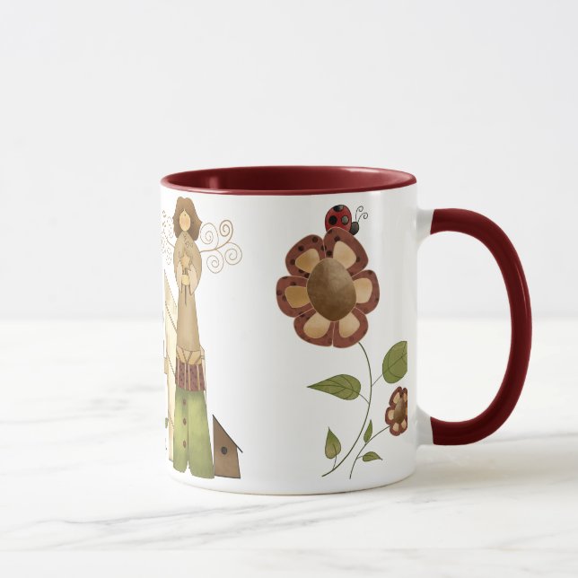 Engel-Geschenk 7 Tasse (Rechts)