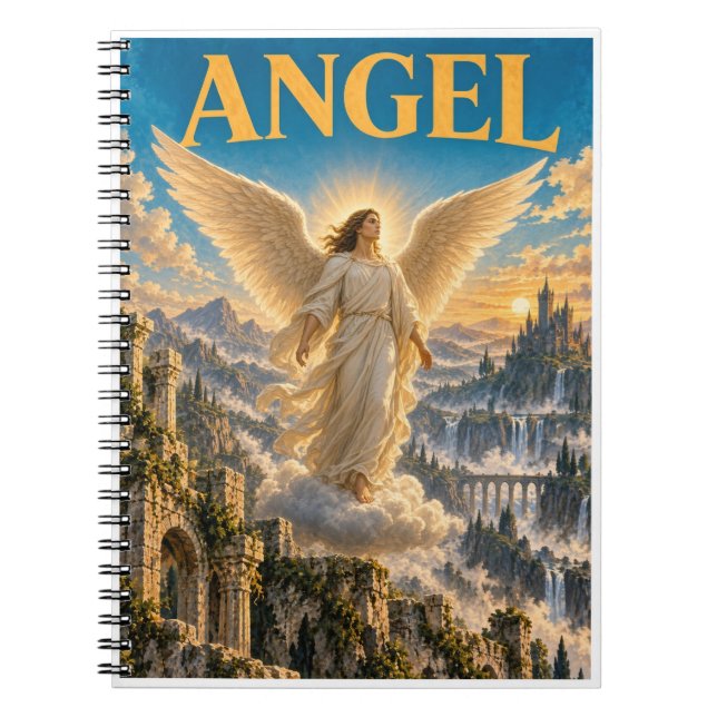 Engel, Gothic Fantasy Monster Notizblock (Vorderseite)