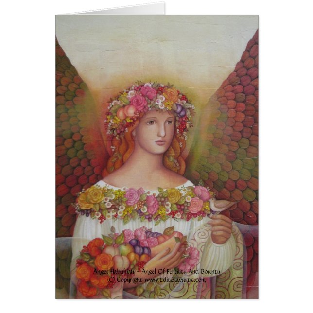 Engel Habuhiah Karte (Vorne)