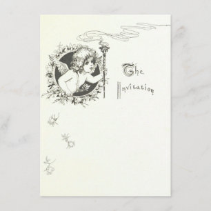 Engel Hochzeitseinladung Einladung