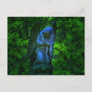 Engel im alten Lynchburg-Virginia-Friedhof Postkarte
