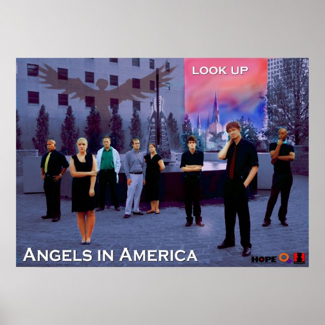 Engel in America Limited Edition Poster (Vorne)