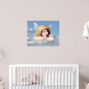 Engel in den Wolken Poster