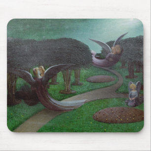 Engel in der Nacht, 1896 Mousepad