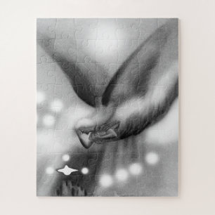 Engel in der Nacht Puzzle