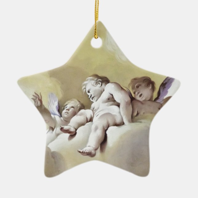Engel Keramikornament (Vorne)