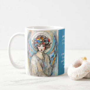 Engel Kunst & Sprüche Nr. 1 von 12 verschiedenen T Kaffeetasse