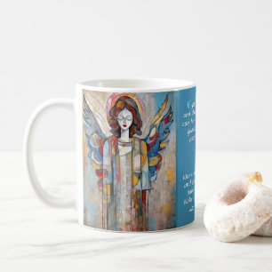 Engel Kunst & Sprüche Nr. 4 von 12 verschiedenen T Kaffeetasse
