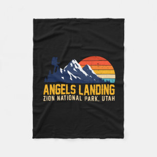 Engel-Landung Zion National Park Camping Wandern Fleecedecke