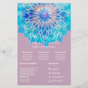 Engel Licht Mandala Pink Intro   Dienstleistungen Flyer