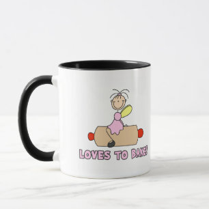 Engel liebt es, T-Shirts und Geschenke zu backen Tasse