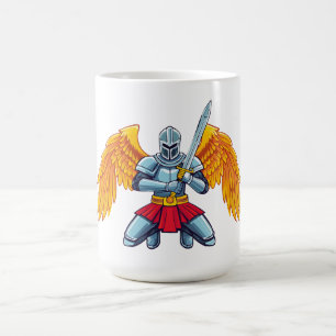 Engel mit großem Schwert Kaffeetasse