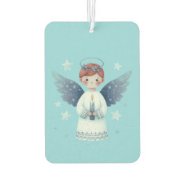 Engel mit Kerze Autolufterfrischer