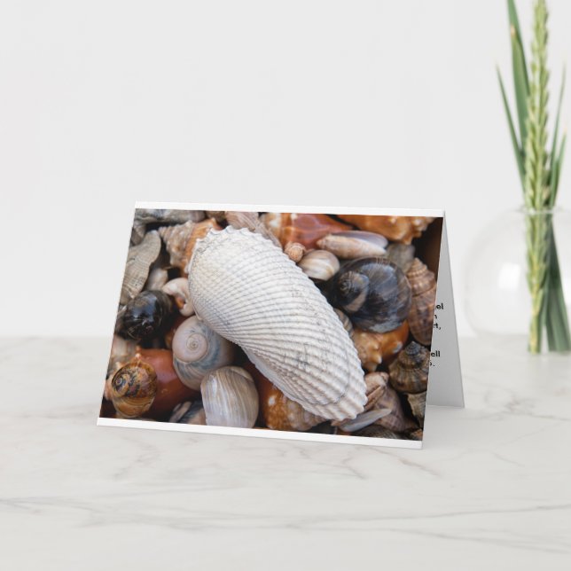 Engel mit One Wing Karte (Vorderseite)