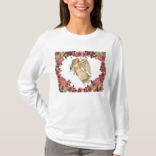 Engel mit rosa Rosen T-Shirt