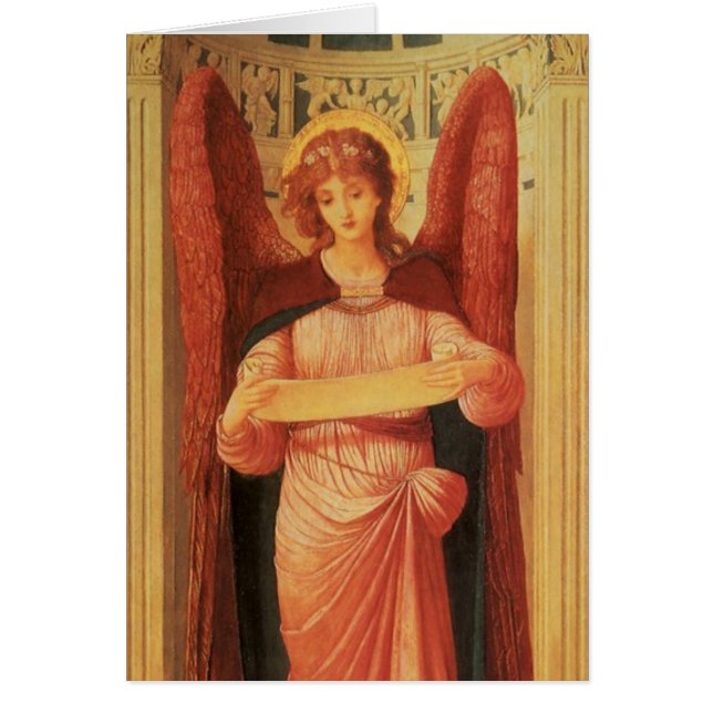 Engel mit Scroll von John Melhuish Strudwick (Vorne)