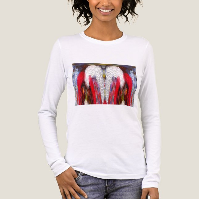 Engel Mode Tri-Blend Shirt (Vorderseite)