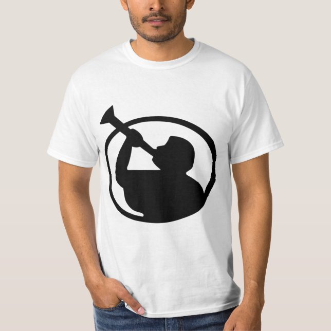 Engel Moroni LDS Herren, verschiedene Stoffe, Stil T-Shirt (Vorderseite)