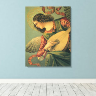 Engel Musiker, Melozzo da Forli, Renaissance-Kunst Leinwanddruck
