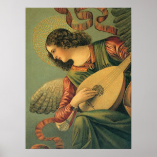 Engel Musiker, Melozzo da Forli, Renaissance-Kunst Poster