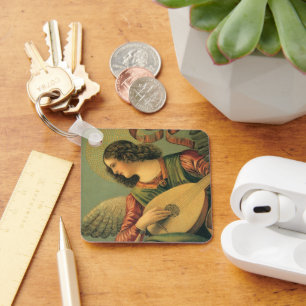 Engel Musiker, Melozzo da Forli, Renaissancekunst Schlüsselanhänger