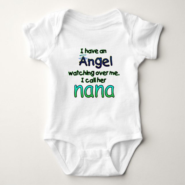 ENGEL NANA.png Baby Strampler (Vorderseite)